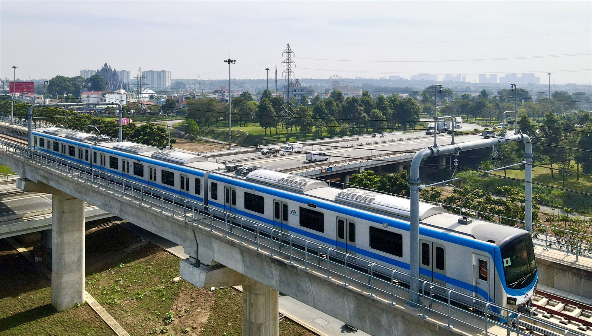 Ho Chi Minh City has a metro line passing through Binh Thanh District